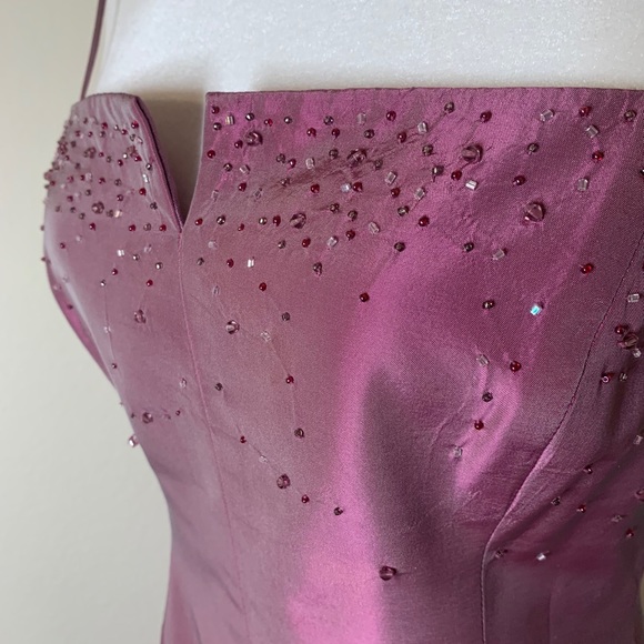 Vintage laundry by shelli segal beaded gown - Picture 5 of 10